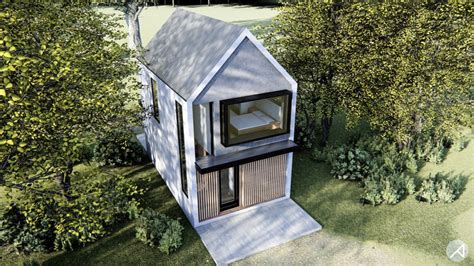 Stylish Tiny House Plan Under 1 000 Sq Ft Modern House Plans