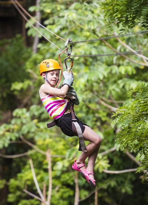 90' eagle series seated zipline kit what's more, you could even take it down to your local park to enjoy with the rest of the kids and. GirlonZipline - Hawaii Ziplines™