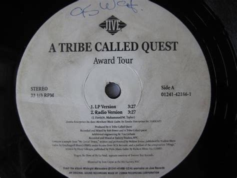 Other Tapes Lps And Other Formats A Tribe Called Quest Award Tour 12
