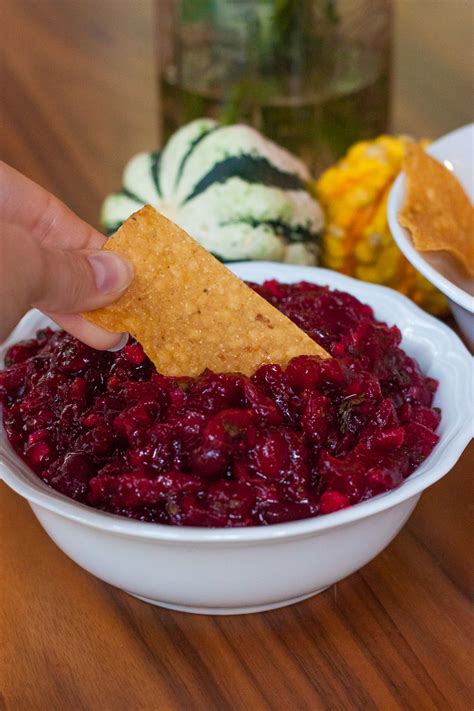 Easy Cranberry Salsa For The Holidays