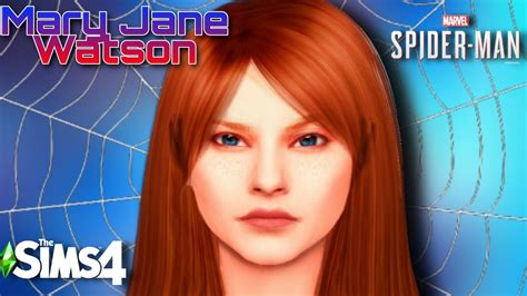 Mary Jane Watson Original Ver Cc Folder And Sim Download Sims 4