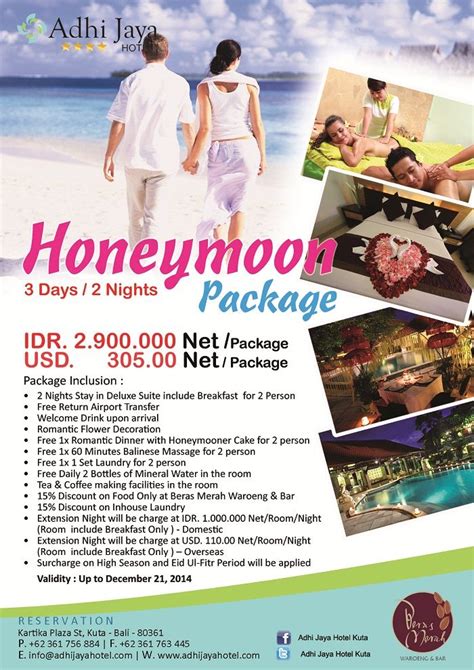 Honeymoon Travel Package Luiscaeli