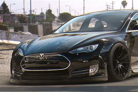 This Custom Tesla Model S Liberty Walk Needs To Happen
