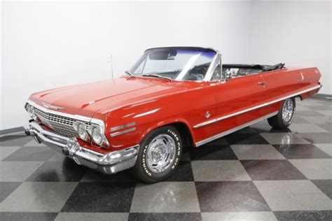 1963 Chevrolet Impala Ss Convertible 1963 Ss Used Manual Classic