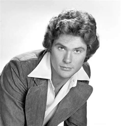 The Young And The Restless With David Hasselhoff 1975 Old Tv Photo £5
