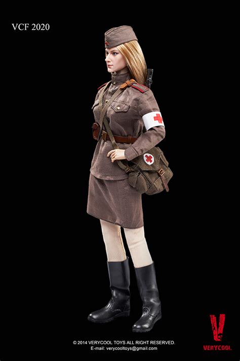 Verycool Wwii Soviet Red Army Female Soldier 16 Figure