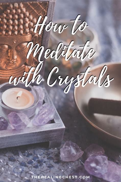 How To Meditate With Crystals Meditation Crystals Meditation Spiritual Crystals