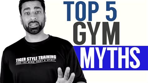 Top 5 Gym Myths For Beginners Youtube