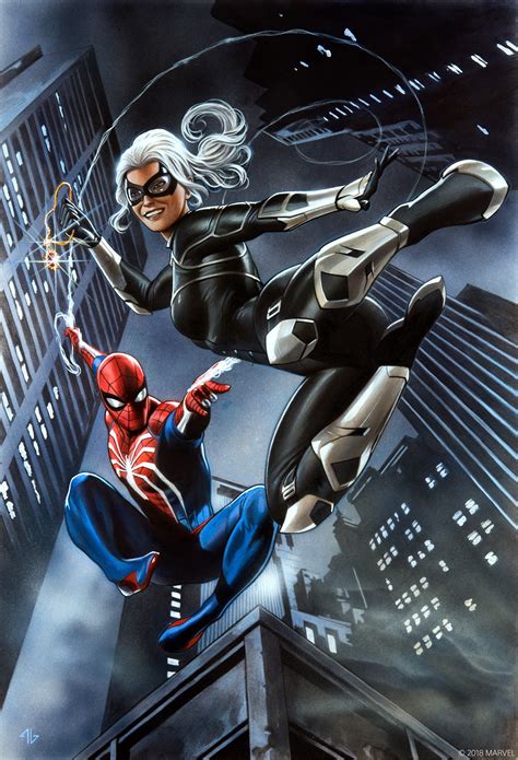 Black Cat Revealed In Marvels Spider Man The Heist Dlc Teaser Nerd