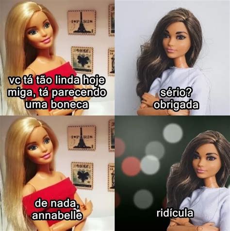 Pin De Nicole Nogueira Em Memes Barbie Engraçada Cantadas Fofas E Engraçadas Memes Hilários