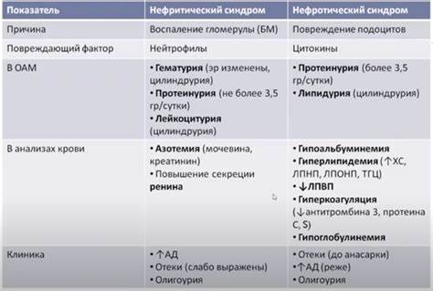Нефротический синдром диета НефрОтический и НефрИтический синдромы. Ключевые отличия НефрОтический и НефрИтический синдромы. Ключевые отличия Нефротический синдром диета