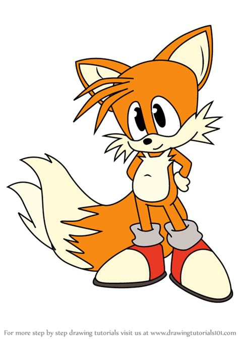 How To Draw Tails Sonic