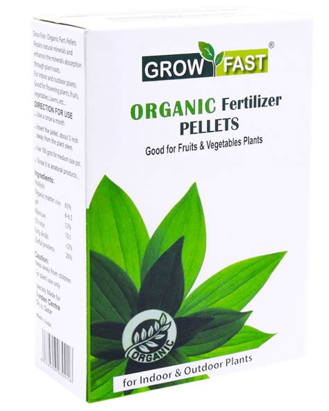 Grow Fast Organic Fertilizer Pellets Greenit Qatar
