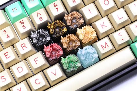 New Novelty Collection Dragonbone Keycaps Rkeycaps