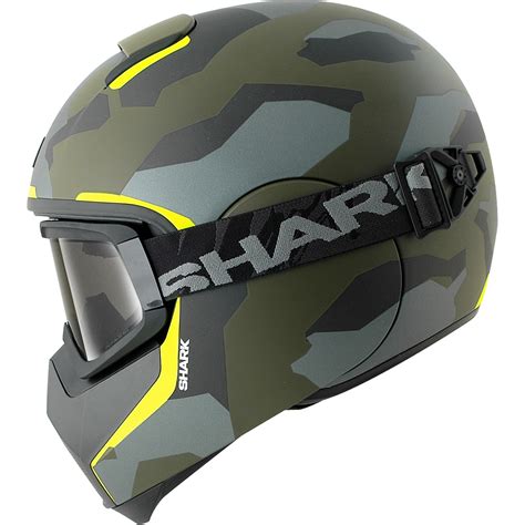 Shark Vancore Wipeout Motorcycle Helmet Goggles Full Face Urban