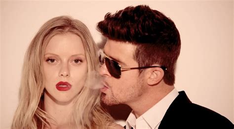 Robin Thicke Blurred Lines Uncut Telegraph