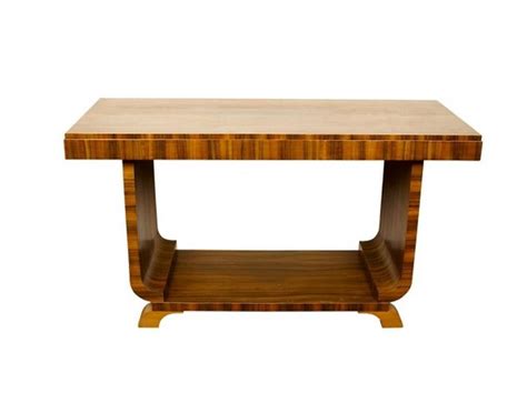Art Deco U Shaped Hall Table Tables Console And Hall Furniture