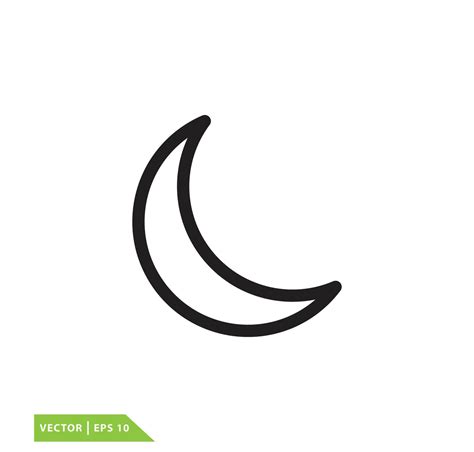 Modèle De Conception De Logo Vectoriel Icône Nuit De Lune 8171235 Art