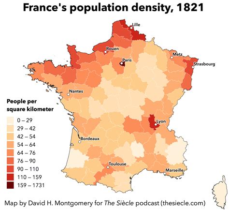 A S Map Showing Population Density In France Mapporn My Xxx Hot Girl