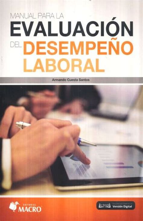 Manual Para La Evaluación Del Desempeño Laboral Cuesta Santos Armando
