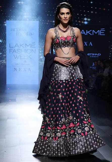 Bollywood Actress Kriti Sanon Ramp Walk Images In Designer Wear Actress Kriti Sanon Latest