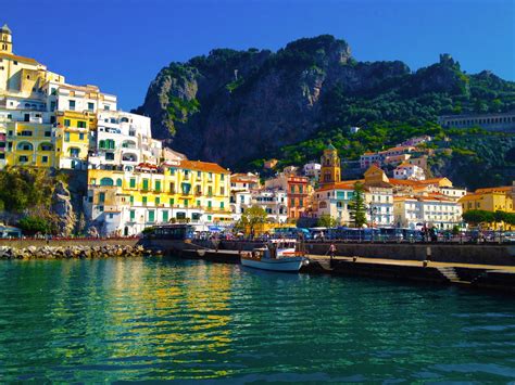 Amalfi City Italy Wallpapers Hd Desktop And Mobile Backgrounds