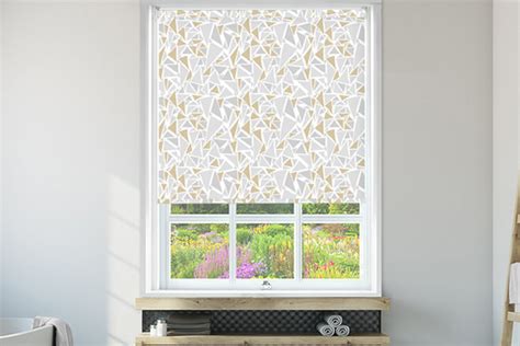 Apex Yellow Waterproof Roller Blind Unbeatable Blinds