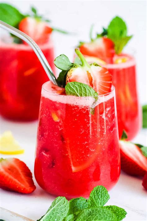 Healthy Food Strawberry Juice