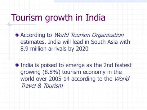 Ppt Tourism In India Powerpoint Presentation Free Download Id18235