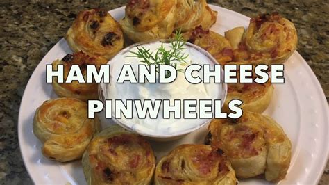 ham and cheese pinwheels youtube