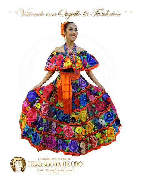 Traje Folklorico Del Estado De Chiapas 1037 Venta Renta Y Confección Del Vestido Típico
