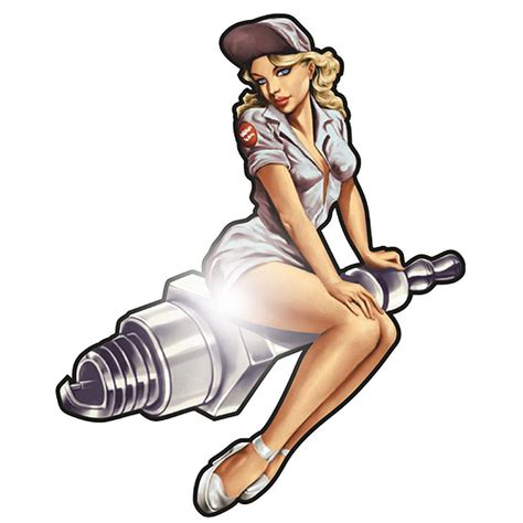 Pin Up Aufkleber Sticker Oldschool Retro Hot Rod Rockabilly Us Cars