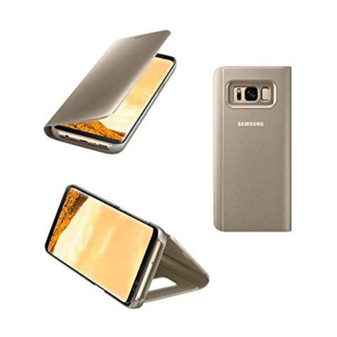 Promo Original Samsung Clear View Standing Cover Galaxy S8 Diskon 62
