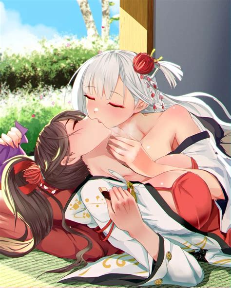 Azur Lane Shoukaku And Zuikaku Enjoying Summer Together Nudes Yuri