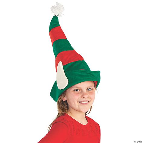 Elf Hats With Ears 6 Pc