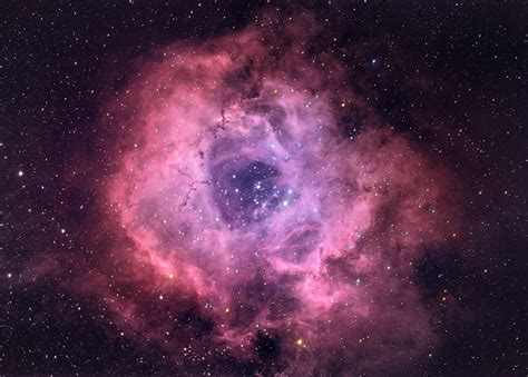 Stars Cosmos Space Rosette Nebula Nebula Wallpaper Coolwallpapersme