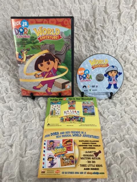 Dora The Explorer World Adventure Dvd 2006 395 Picclick