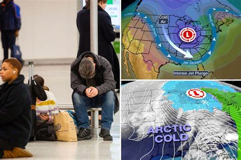 Bomb Cyclone Expected To Hit Us Prompting Airlines To Issue Travel Waivers