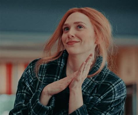 Elizabeth Olsen As Wanda Maximoff In Wandavision Episode 7 In 2021