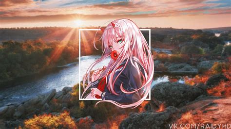 Zero Two Wallpaper Cherry Blossom Anime Wallpaper Hd Images And