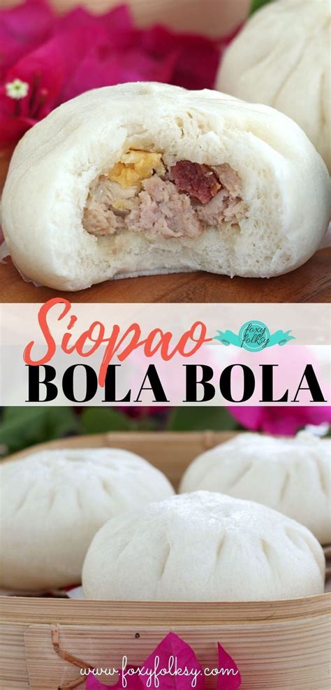 Chicken Bola Bola Siopao Recipe Sipa Bola