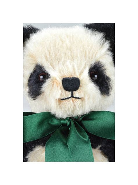 Merrythought Antique Panda Teddy Bear Soft Toy At John Lewis And Partners