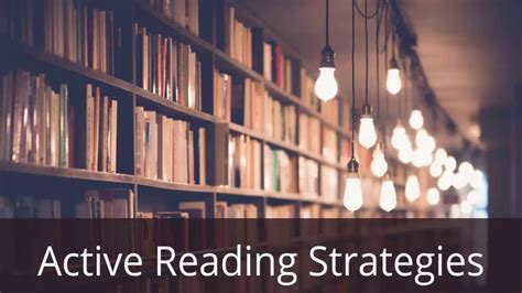 Active Reading Strategies Youtube