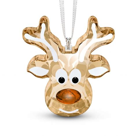 Swarovski Gingerbread Reindeer Crystal Ornament 5533944