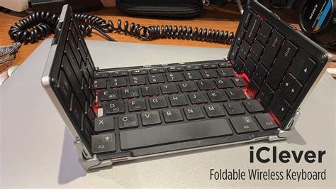 Iclever Foldable Wireless Keyboard Review Youtube