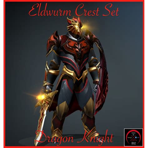 Dotafire is a community that lives to help every dota 2 player take their game to the next level by having open access to all our tools and resources. Dota 2 Dragon Knight Eldwurm Crest Set | Shopee Malaysia
