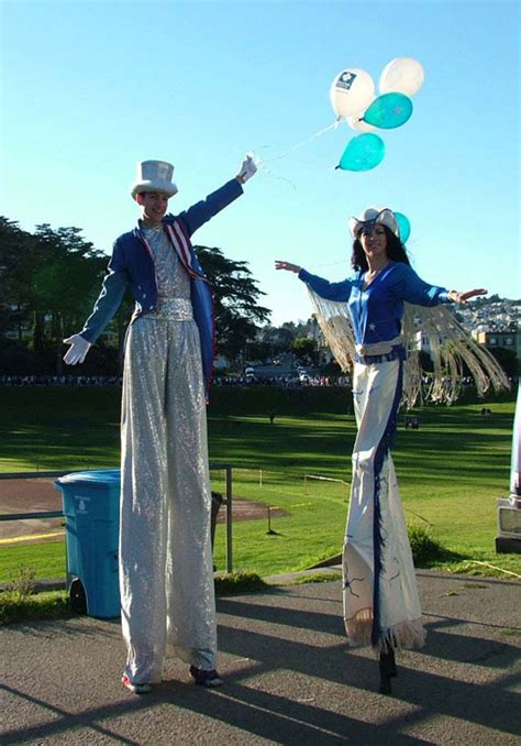 Stilt Walkers Inspire Productions