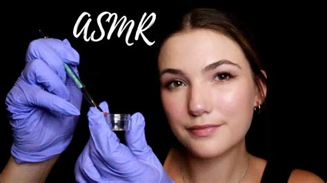 asmr face exam and secret experiment 🧪 youtube