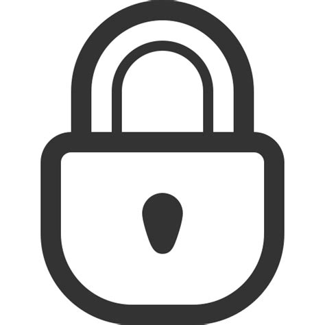 Lock Icon Clip Art Library