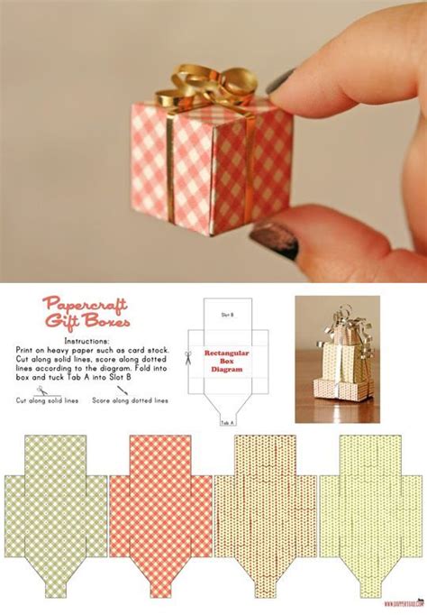Tiny Boxes | Tiny gifts, Paper crafts, Gifts